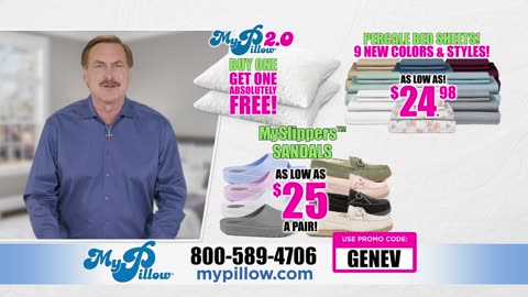 Free MyPillow Coupon Code, "GENEV" for MASSIVE Spring Savings on Quality Home Goods! 💐 🤠
