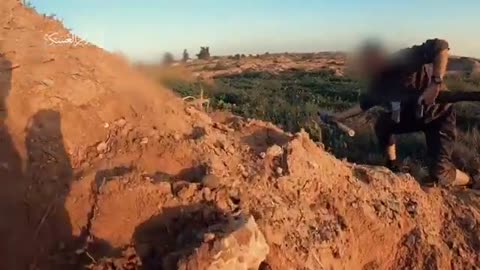 hamas released new video hamas destroy israeli tank in GAZA