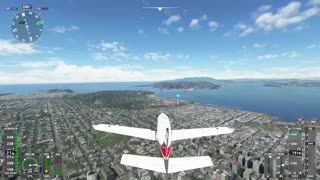 Flying Over San Francisco | Microsoft Flight Simulator 2020