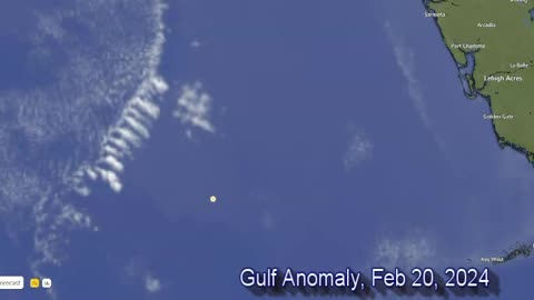 Chemtrail Anomaly 20 FEB 2024 Gulf of Mexico