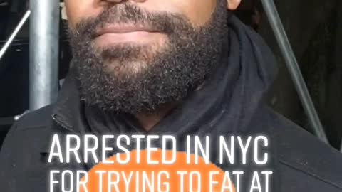 Arrested in NYC for going to Burger King with no vaxpass!