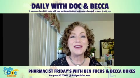 Pharmacist Ben Fuchs - Healthy, Happy Thyroids Q&A with Ben and Becca - DailywithDoc 1/26/24