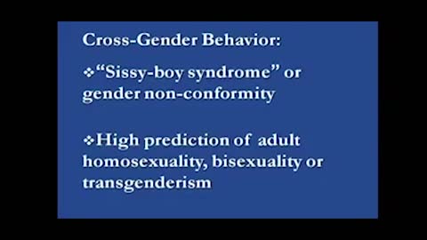 The Causes & Treatment of Male Homosexuality - Part 4