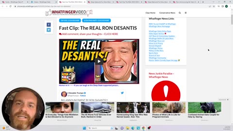 Deep State Backed Ron DeSantis is running. Announcement, time to laugh folks... MAGA