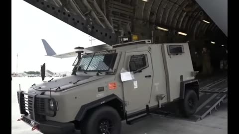 Israel received from the United States the first batch of armored "David" jeeps