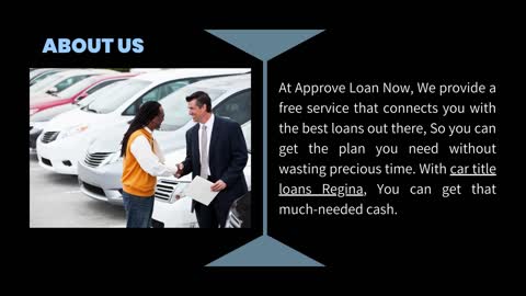 Car Title Loans Regina | Quick Cash With Super Low Interest Rates