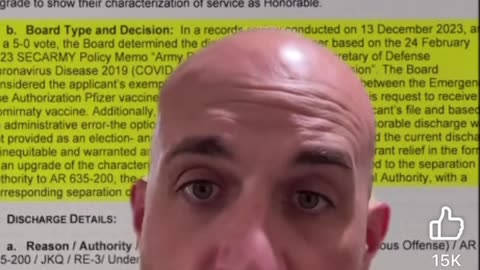 Military admits that the FDA scammed us with Covid Vaccines