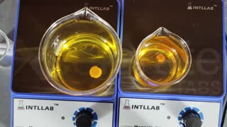 Xcelerate Fuel Tabs (On Right) - Static Dissolution Test