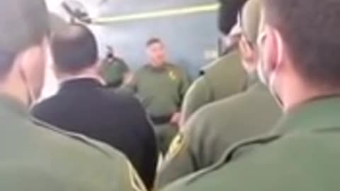 Leaked video shows a tense exchange between Border Patrol chief and agents