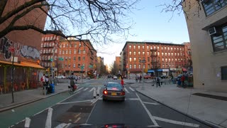 Driving Around Thru 04-12-2022 NYC Manhattan LES Lower East Side 4K (04)