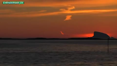 THE ARCTIC MIDNIGHT SUN TIME LAPSE - FLAT EARTH