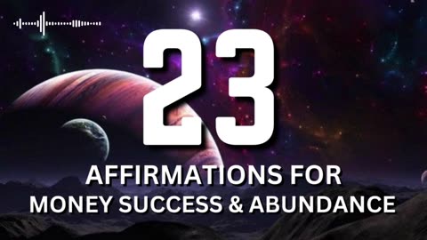 23 POWERFUL AFFIRMATIONS FOR MONEY, SUCCESS & ABUNDANCE PT-2 // "I AM" Affirmations to Reprogram