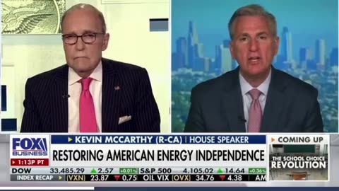 Speaker Kevin McCarthy: American Natural Gas Is Cleaner Than Russian Natural Gas