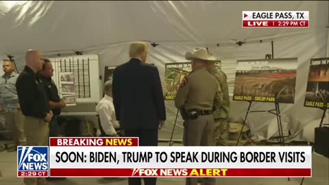 trump: ‘UNBELIEVABLE’- Trump tours southern border with Texas Gov. Abbott