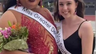 Transgender mentally ill person wins woman's beauty contest