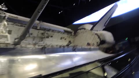 "Atlantis Exhibit Exploration at Kennedy Space Center"