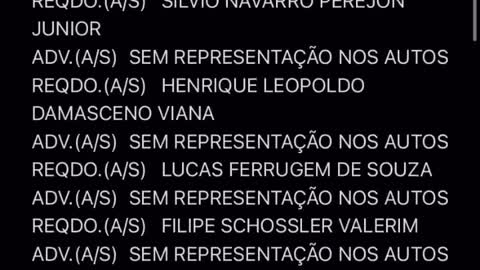 Dozens of politicians, elected parliamentarians, in addition to lawyers were censored in Brazil