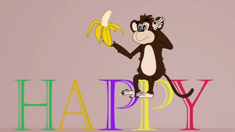 Monkey be happy