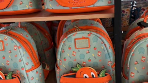 Walt Disney World Epcot Flower and Garden Festival Florida Orange Bird Loungefly Backpack #shorts