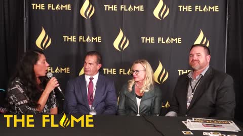 Mark and Michele Sherwood interviews with Anna & Duane from The Flame USA!