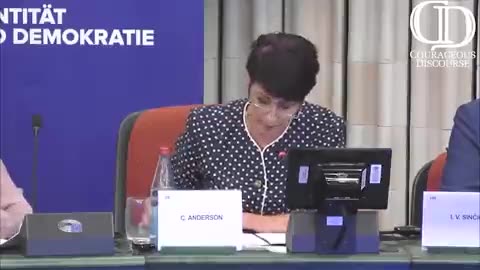 German MEP Christine Anderson
