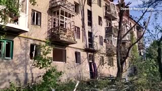 Medics treat Donetsk shelling victims - local police