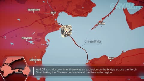 RYBAR: Explosion on Crimean Bridge Events Chronicle of October 8
