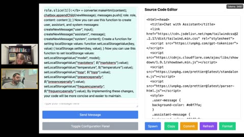Workstream: Let's live-code a better ChatGPT UI - Day 8