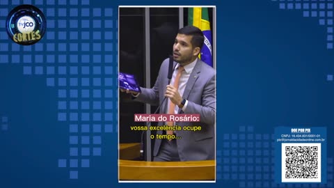 Deputado surpreende com vídeo de ‘apoio’ do ex-presidiário Lula a CPI e causa briga na Câmara