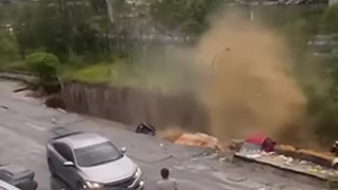 Hillside collapses in Malaysia