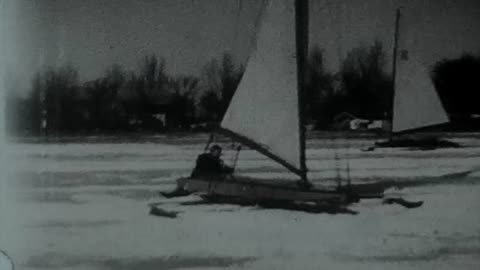 Ice Boating and Sail Skating