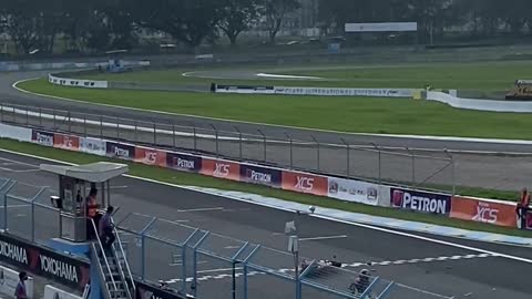 Motorcycle Malfunction Leads to Racer Being Knocked Unconscious