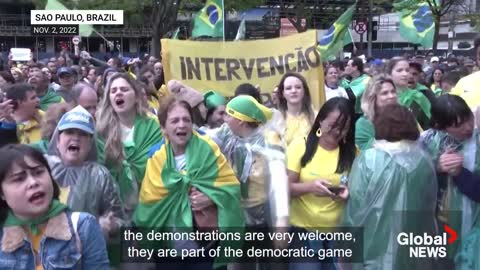 Brazil election: Bolsonaro calls on protesters to end blockades on nation's roads