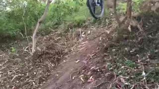 steep mtb trail