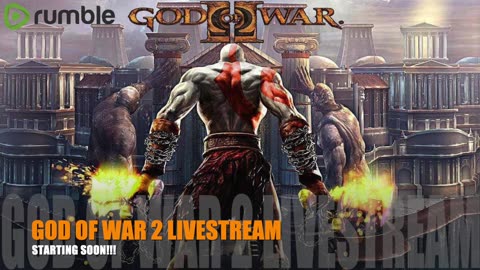 GOD OF WAR 2 LIVESTREAM ROAD TO 100 FOLLOWERS # RUMBLE TAKE OVER