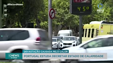 Portugal estuda decretar estado de calamidade