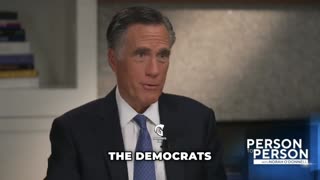 Mitt Romney Says He Likes Biden. He Would Vote For A Democrat Over Vivek or Trump