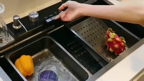 Elegant Stainless Steel Waterfall Kitchen Sink 💧✨