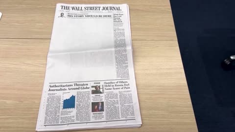 WSJ marks one year of reporter's Russian imprisonment