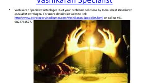 Vashikaran Specialist