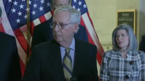 McConnell Asked About Trump's January 6 Press Briefing