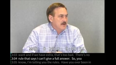 MIKE LINDELL TORCHES AMBULANCE CHASING LAWYER IN LEAKED DEPOSITION VIDEO