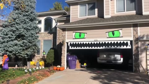 Halloween house decorations outside DIY