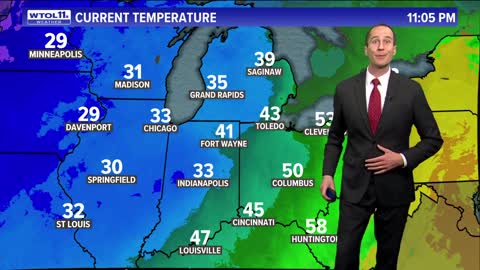 Cold, dreary and wintry weekend _ WTOL 11 Weather_1