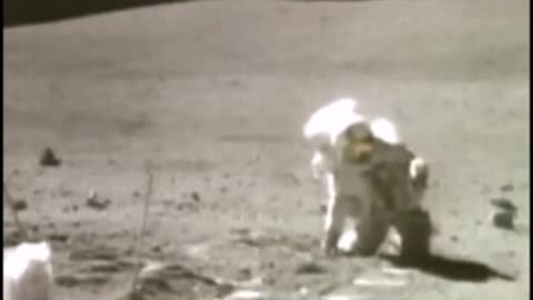 Apollo Astronaut Magically Rises Up In The Air