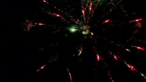 Fireworks in Sky 2020