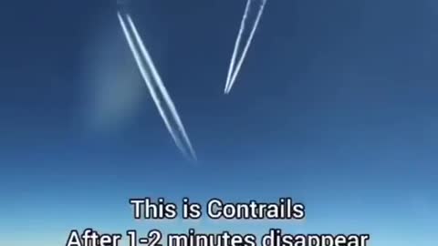 Contrails VS Chemtrails