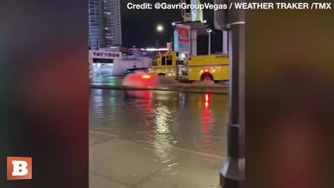 People Reportedly Swept Away After Flash Flood Hits Vegas Strip
