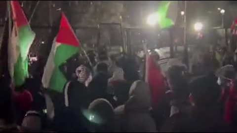 Pro-Palestine Protesters Breach Security Fence Outside Of The White House