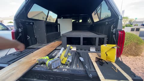 Living in My Truck - Camper Shell Build (Part 6 of 6)